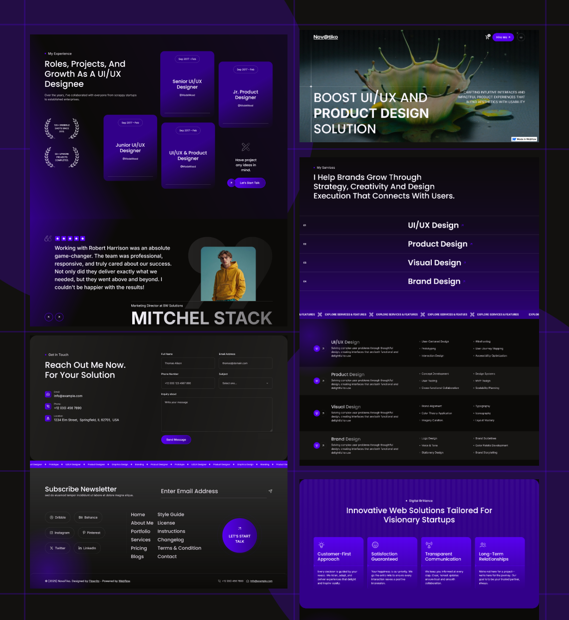 Novatiko – Portfolio & Agency Website Template